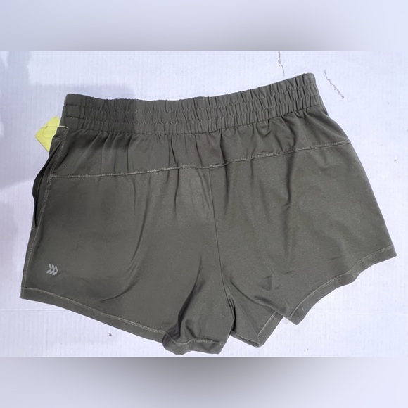 NWT All In Motion Women's Casual Pull On Shorts size S Olive Green - Picture 4 of 4